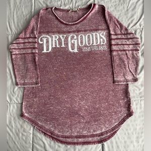 Dry goods graphic sweatshirt size large